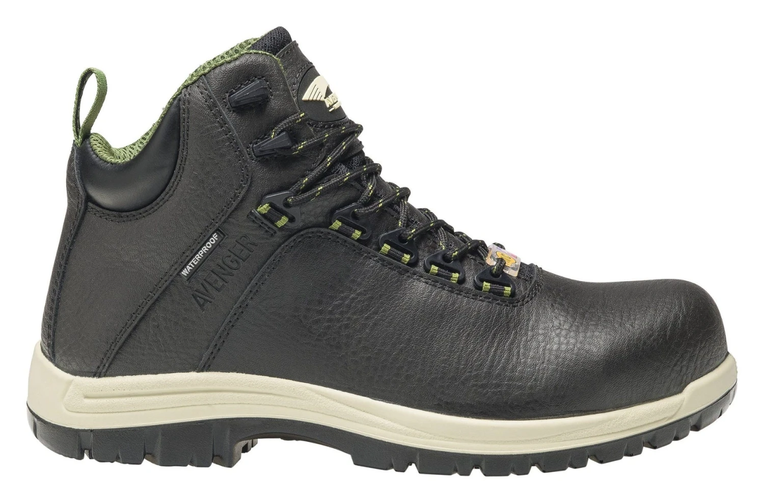 Avenger Boots: Men's A7282 Breaker Black EH Composite Toe Waterproof Work Boot 5 Avenger Boots: Men's A7282 Breaker Black EH Composite Toe Waterproof Work Boot - Image 3