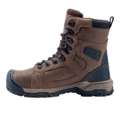 Avenger Boots: Men's A7333 Brown Alloy Toe 8" Ripsaw EH Puncture Resistant Waterproof Work Boot -Work Shoe Store a7333 4