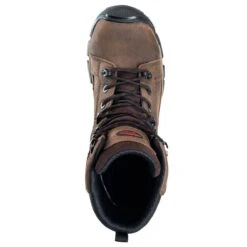 Avenger Boots: Men's A7333 Brown Alloy Toe 8" Ripsaw EH Puncture Resistant Waterproof Work Boot -Work Shoe Store a7333 6