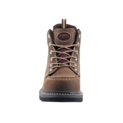 Avenger Boots: Men's A7607 Brown Soft Toe 6" Waterproof EH Moc Wedge Work Boot -Work Shoe Store a7607 2