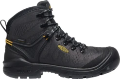 Keen Utility: Men's 1025692 Black Steel Grey Dearborn 6" Waterproof Work Boot