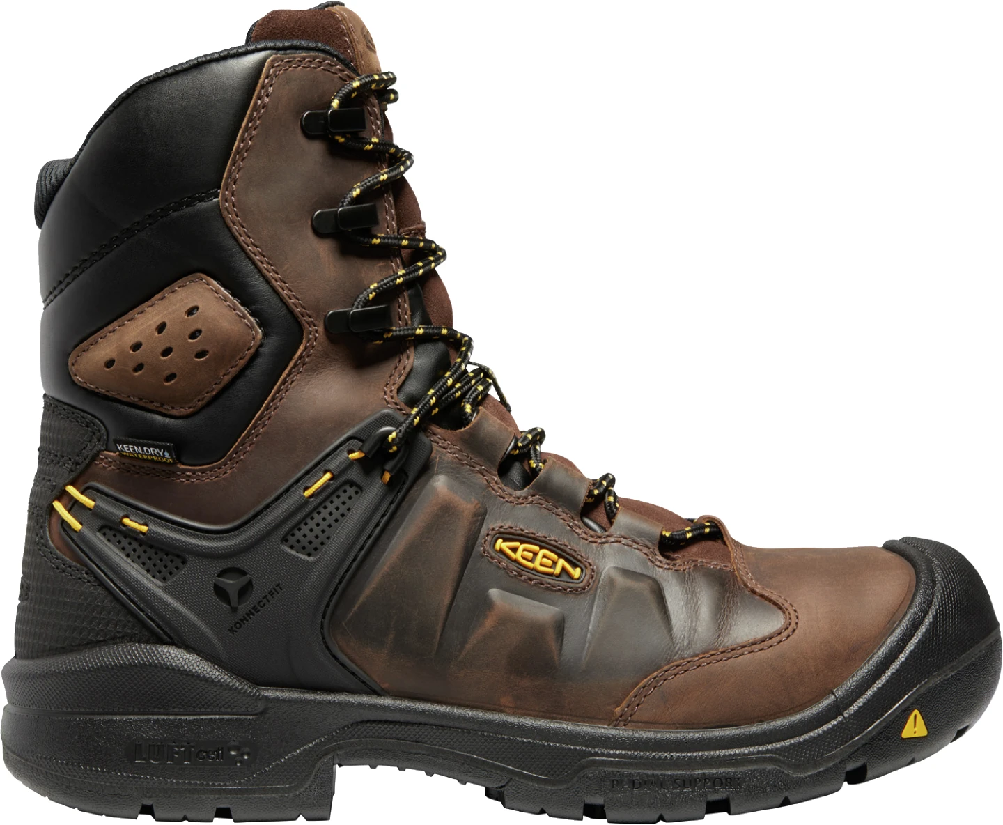 Keen Utility: Men's 1024222 Dark Earth Black Dover 8" Carbon Fiber Waterproof Work Boot 3 Keen Utility: Men's 1024222 Dark Earth Black Dover 8" Carbon Fiber Waterproof Work Boot