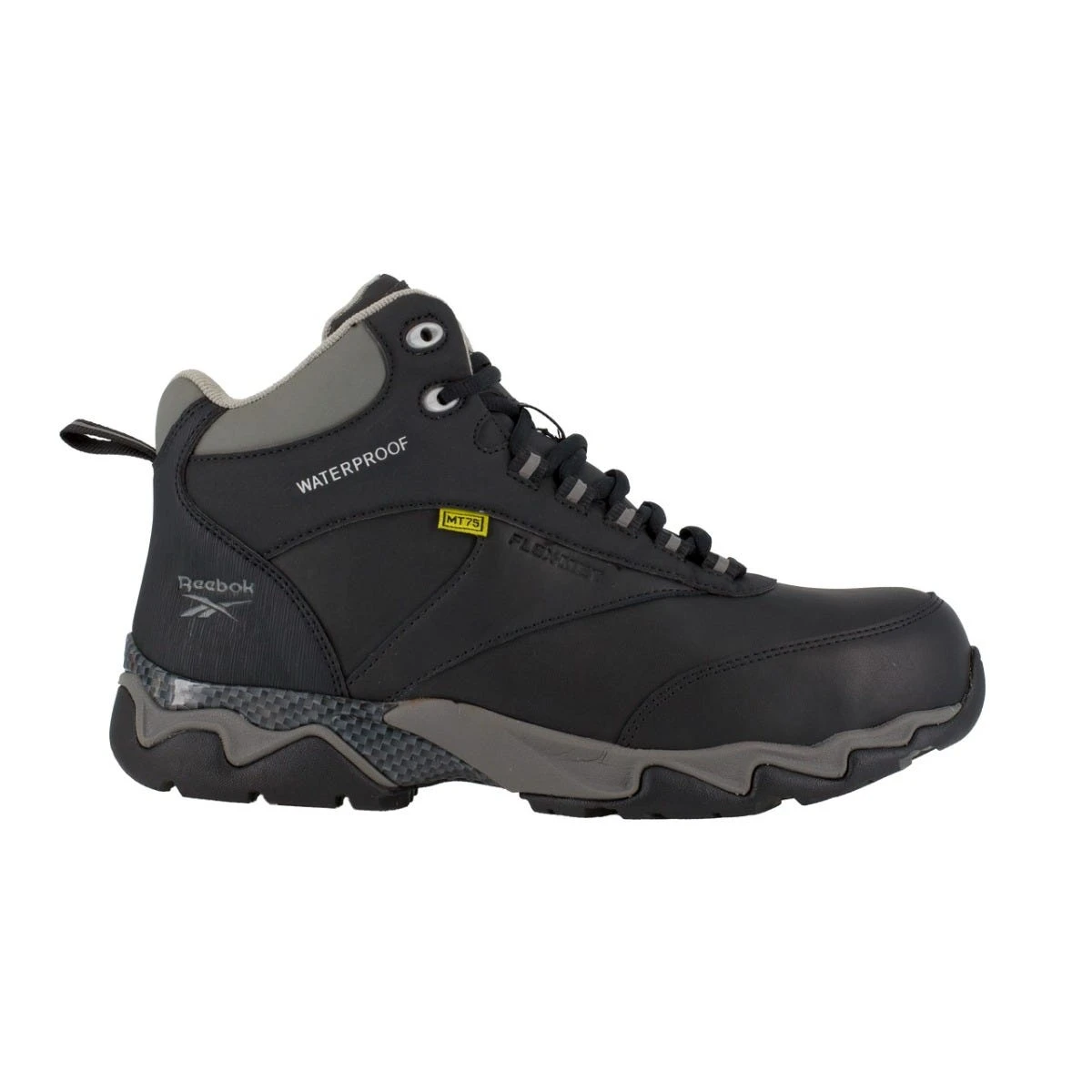 Reebok Boots: Women's RB167 Black Met Guard Waterproof Composite Toe Boots 4 Reebok Boots: Women's RB167 Black Met Guard Waterproof Composite Toe Boots - Image 2