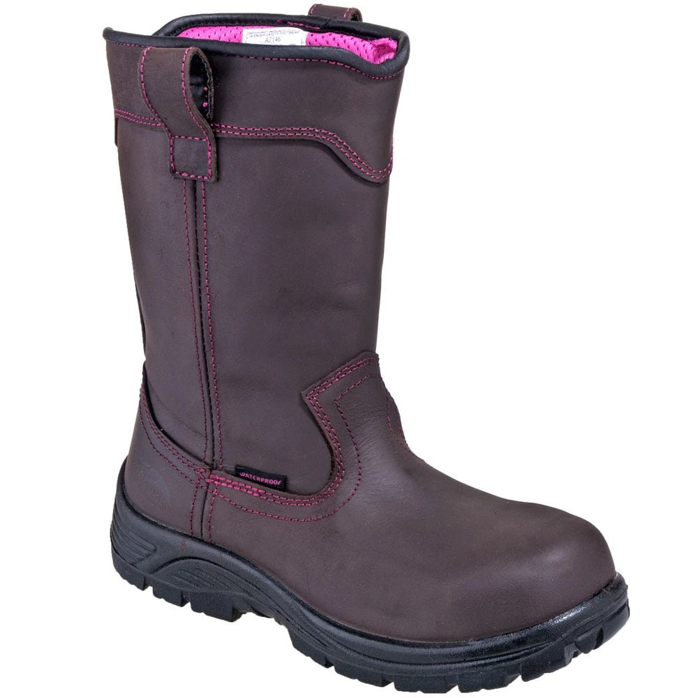 Avenger Boots: Women's A7146 Composite Toe Waterproof EH Work Boots 5 Avenger Boots: Women's A7146 Composite Toe Waterproof EH Work Boots - Image 3