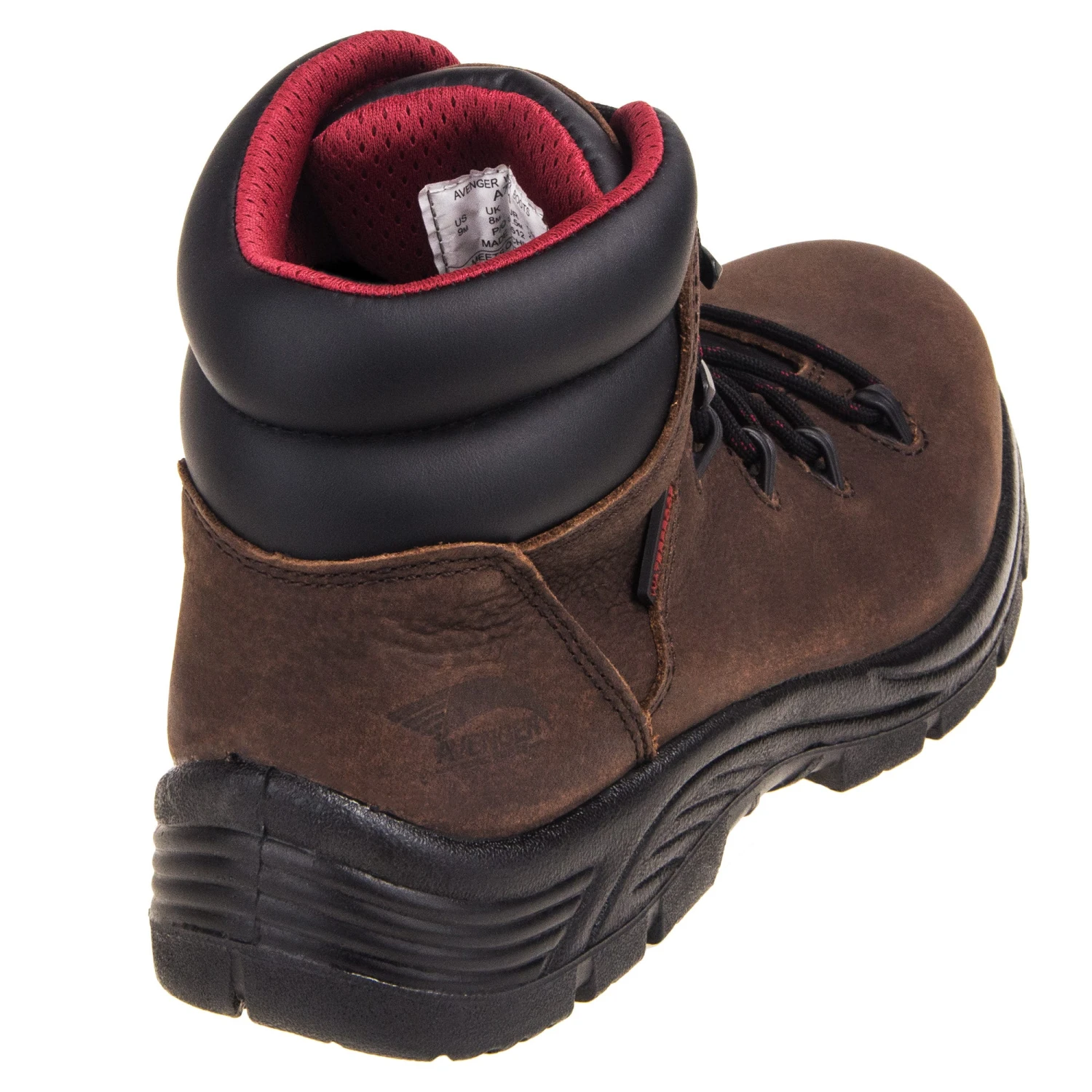 Avenger Boots: Men's Brown A7221 Waterproof Puncture Resistant Composite Toe Hikers 9 Avenger Boots: Men's Brown A7221 Waterproof Puncture Resistant Composite Toe Hikers - Image 7