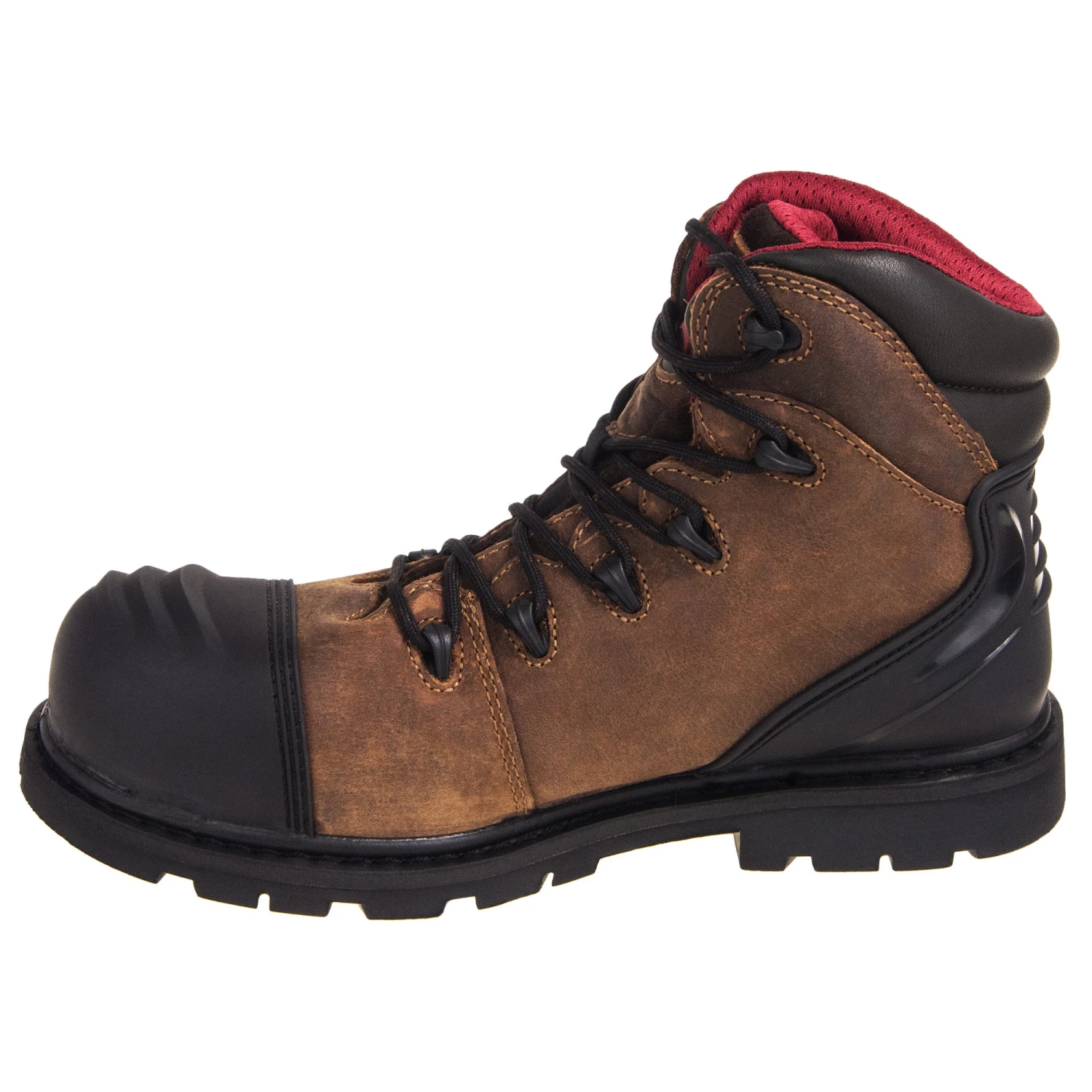 Avenger Boots: Men's 7546 Brown Puncture-Resistant Non-Metallic Composite Toe Waterproof Work Boots 5 Avenger Boots: Men's 7546 Brown Puncture-Resistant Non-Metallic Composite Toe Waterproof Work Boots - Image 3
