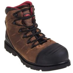 Avenger Boots: Men's 7546 Brown Puncture-Resistant Non-Metallic Composite Toe Waterproof Work Boots 13 Avenger Boots: Men's 7546 Brown Puncture-Resistant Non-Metallic Composite Toe Waterproof Work Boots -Work Shoe Store avenger a7546 p 001