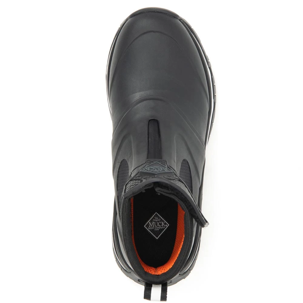 Muck Boots: Women's AXWZ 000 Black White Apex Mid Zip Boot 6 Muck Boots: Women's AXWZ 000 Black White Apex Mid Zip Boot - Image 4