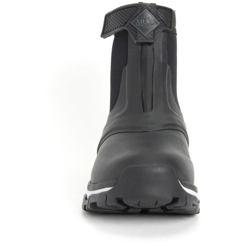 Muck Boots: Women's AXWZ 000 Black White Apex Mid Zip Boot 7 Muck Boots: Women's AXWZ 000 Black White Apex Mid Zip Boot - Image 5