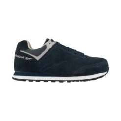 Reebok Shoes: Men's Navy RB1975 Leelap EH Steel Toe Retro Jogger Oxford Shoes -Work Shoe Store azsdxfcgvh