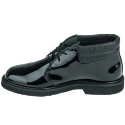 Bates Shoes: High Gloss Padded Lites Uniform Chukka Shoes 53 -Work Shoe Store bates e00053 4