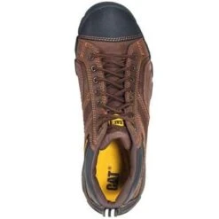 Caterpillar Shoes: Men's Argon Composite Toe 89957 EH Slip-Resistant Shoes -Work Shoe Store brown2