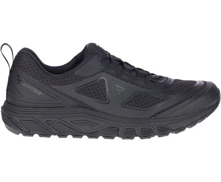Bates Shoes: Men's E01030 Black Rush Low Tactical Athletic Work Shoe 3 Bates Shoes: Men's E01030 Black Rush Low Tactical Athletic Work Shoe