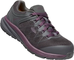 Keen Utility Shoes: Women's 1026985 Magnet Prune Purple Carbon Toe Vista ESD Energy Work Shoe