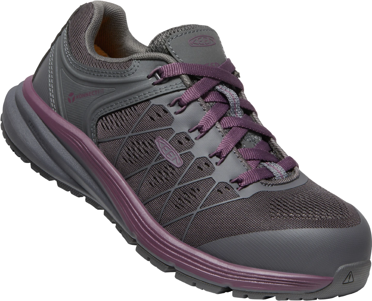 Keen Utility Shoes: Women's 1026985 Magnet Prune Purple Carbon Toe Vista ESD Energy Work Shoe 3 Keen Utility Shoes: Women's 1026985 Magnet Prune Purple Carbon Toe Vista ESD Energy Work Shoe