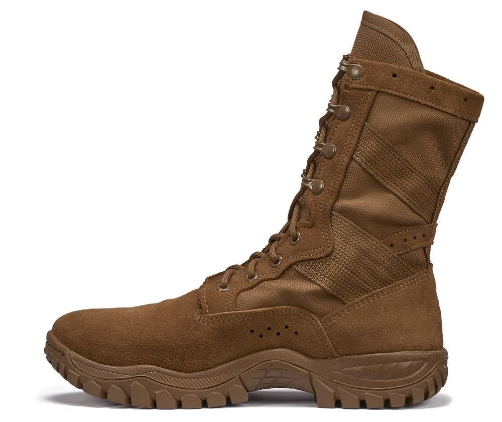 Belleville Boots: Men's C320 USA-Made Dark Tan One Xero Assault Military Boots 4 Belleville Boots: Men's C320 USA-Made Dark Tan One Xero Assault Military Boots - Image 2