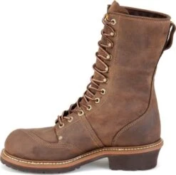 Carolina Boots: Men's CA1904 Waterproof EH Composite Toe Linesman Boots -Work Shoe Store ca1904 500xauto instep