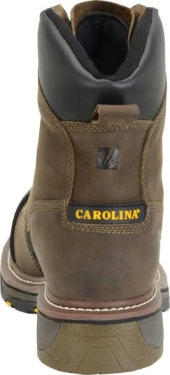 Carolina Boots: Men's CA2559 Brown 8” Composite Toe Workflex Work Boots -Work Shoe Store ca2559 500xauto heel