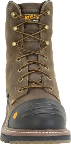 Carolina Boots: Men's CA2559 Brown 8” Composite Toe Workflex Work Boots -Work Shoe Store ca2559 500xauto toe