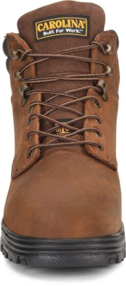 Carolina Boots: Men's CA3527 Brown Steel Toe Internal Met Guard EH Work Boots 13 Carolina Boots: Men's CA3527 Brown Steel Toe Internal Met Guard EH Work Boots -Work Shoe Store ca3527 500xauto toe
