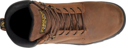 Carolina Boots: Men's CA3527 Brown Steel Toe Internal Met Guard EH Work Boots 8 Carolina Boots: Men's CA3527 Brown Steel Toe Internal Met Guard EH Work Boots - Image 6