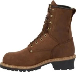 Carolina Boots: Men's Waterproof CA4821 Insulated Logger Boots -Work Shoe Store ca4821 500xauto instep