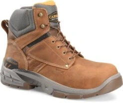 Carolina Boots: Men's CA5540 Real Brown Waterproof DUKE Carbon Composite Toe Work Boot -Work Shoe Store ca5540