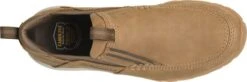 Carolina Shoes: Men's CA5595 Tan Force Composite Toe ESD Romeo Slip On Shoe -Work Shoe Store ca5595 500xauto top