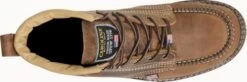 Carolina Boots: Men’s CA7011 Old Town Folklore AMP USA 6” Domestic Moc Toe Wedge Work Boot -Work Shoe Store ca7011 500xauto top