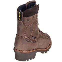 Carolina Boots: Men's Brown 8 Inch Waterproof CA7022 Logger Boots 15 Carolina Boots: Men's Brown 8 Inch Waterproof CA7022 Logger Boots -Work Shoe Store ca7021st carolinab 01 1
