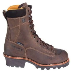 Carolina Boots: Men's Composite Toe EH CA7522 Waterproof Logger Work Boots -Work Shoe Store ca7522 carolinao 01