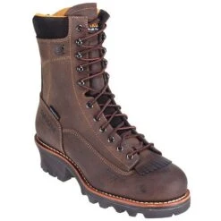 Carolina Boots: Men's Composite Toe EH CA7522 Waterproof Logger Work Boots -Work Shoe Store ca7522 carolinap 01