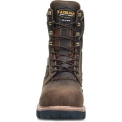 Carolina Boots: Men's CA7838 Brown Composite Toe 8" Contestor Waterproof Insulated Work Boot 12 Carolina Boots: Men's CA7838 Brown Composite Toe 8" Contestor Waterproof Insulated Work Boot -Work Shoe Store ca7838 500xauto toeedit