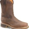 Carolina Boots: Men’s CA8536 Brown Anchor 10” Waterproof Composite Square Toe Roper