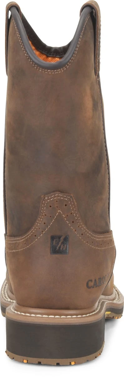 Carolina Boots: Men’s CA8536 Brown Anchor 10” Waterproof Composite Square Toe Roper 7 Carolina Boots: Men’s CA8536 Brown Anchor 10” Waterproof Composite Square Toe Roper - Image 5