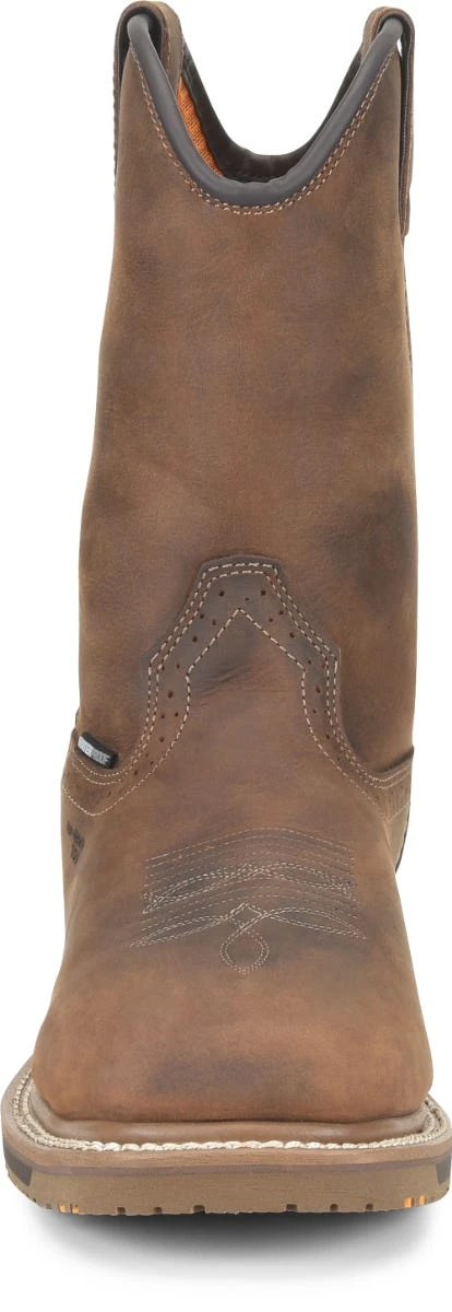 Carolina Boots: Men’s CA8536 Brown Anchor 10” Waterproof Composite Square Toe Roper 6 Carolina Boots: Men’s CA8536 Brown Anchor 10” Waterproof Composite Square Toe Roper - Image 4