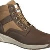 Carhartt Boots: Men's FA5015-M Brown Leather And Nylon Force 5-Inch Soft Toe Sneaker Boot -Work Shoe Store carhartt fa5015 l