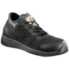 Carhartt Boots: Men's CMD3461 Black Force Nano Composite Toe Work Sneaker -Work Shoe Store carhartt men s force 3 inch sd composite toe athletic work shoe cmd3461 2