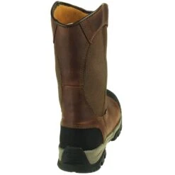 Carhartt Boots: Men's CME1355 Brown Composite Toe Waterproof Pull On Boots -Work Shoe Store carhartt cme1355 b 001 1