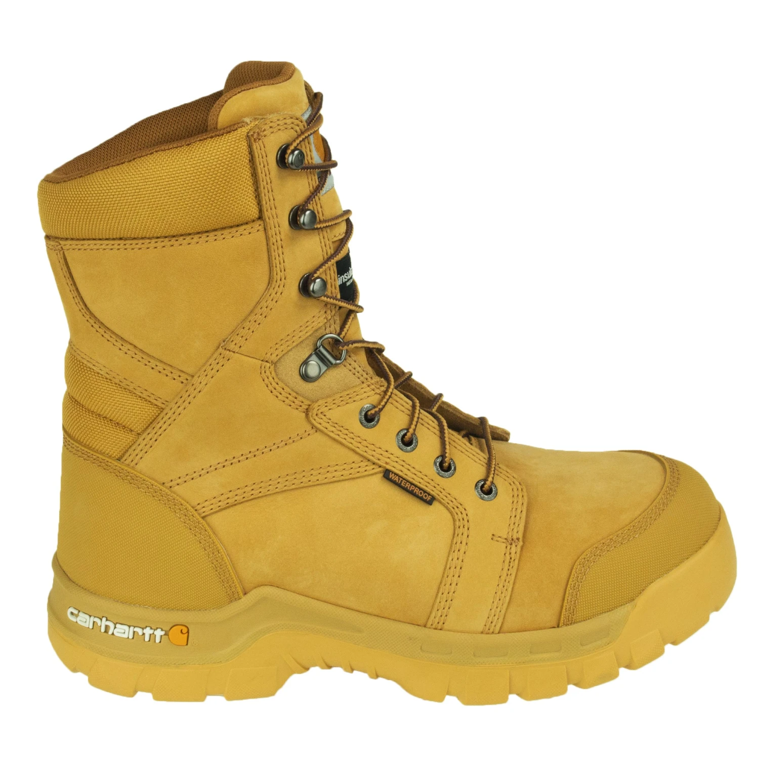 Carhartt Boots: Men's Wheat CMF8058 Insulated Work Boots 6 Carhartt Boots: Men's Wheat CMF8058 Insulated Work Boots - Image 4