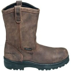 Carolina Boots: Men's Brown CA2533 Composite Toe Wellington EH Work Boots -Work Shoe Store carolina ca2533 o 01