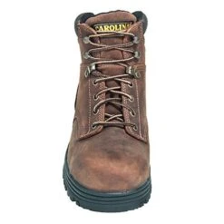 Carolina Boots: Men's Brown CA3526 Steel Toe Waterproof Slip-Resistant EH Boots -Work Shoe Store carolina ca3526 f 01