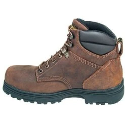 Carolina Boots: Men's Brown CA3526 Steel Toe Waterproof Slip-Resistant EH Boots -Work Shoe Store carolina ca3526 i 01