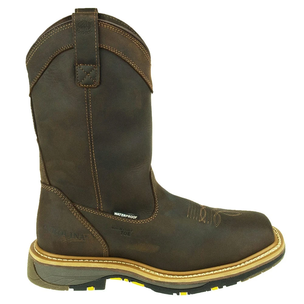 Carolina Boots: Men's CA8535 Brown Actuator Roper Boots 6 Carolina Boots: Men's CA8535 Brown Actuator Roper Boots - Image 4