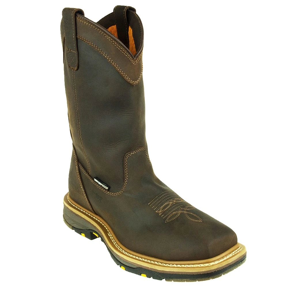 Carolina Boots: Men's CA8535 Brown Actuator Roper Boots 5 Carolina Boots: Men's CA8535 Brown Actuator Roper Boots - Image 3