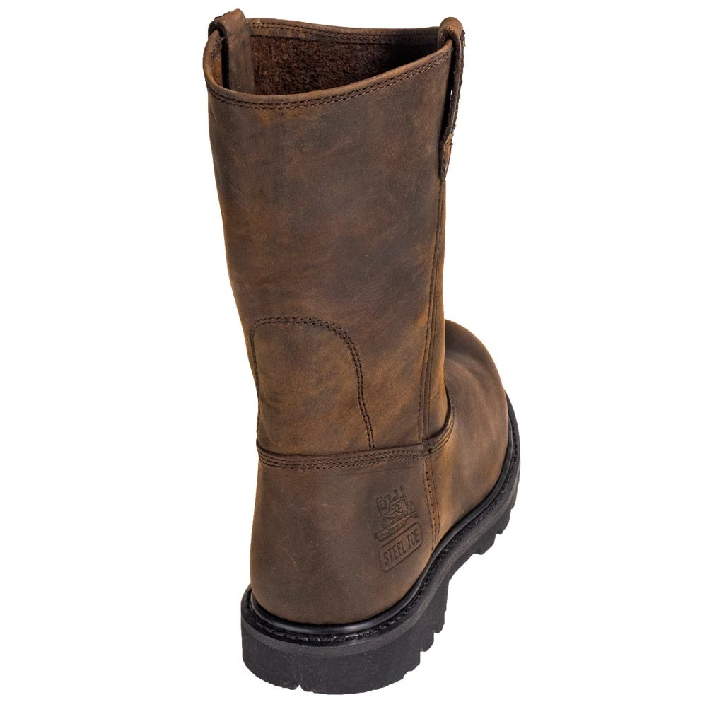 Caterpillar Boots: Men's Steel Toe EH 89516 Revolver Wellington Boots 3 Caterpillar Boots: Men's Steel Toe EH 89516 Revolver Wellington Boots