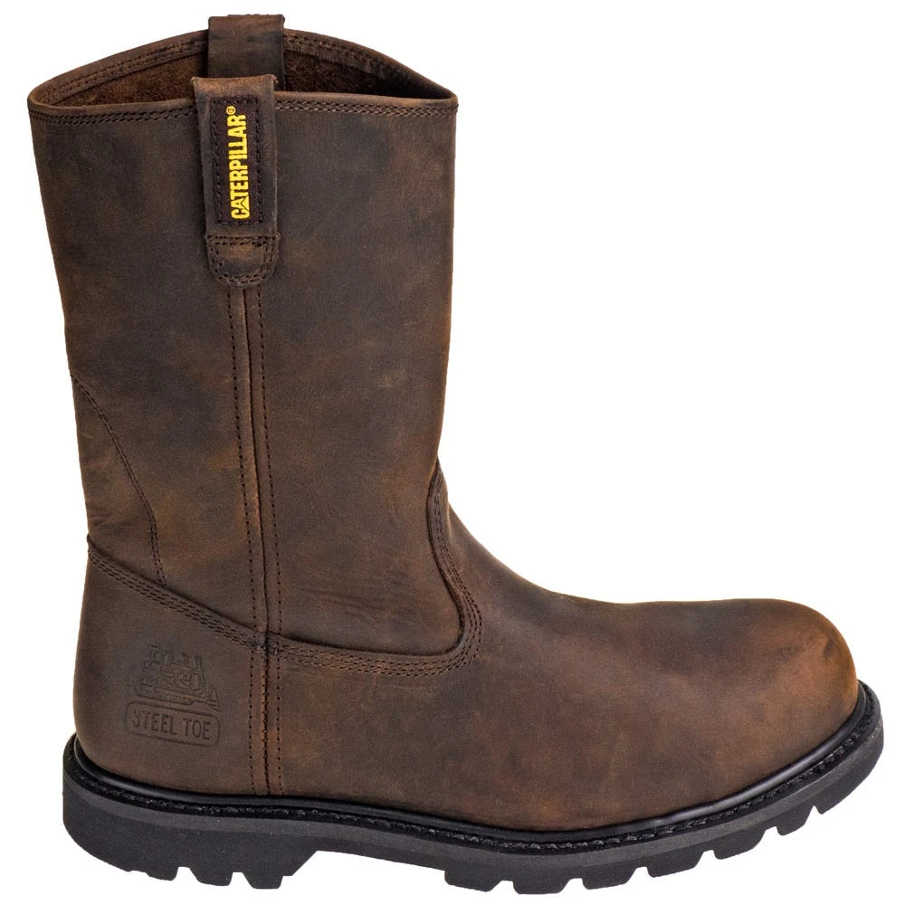 Caterpillar Boots: Men's Steel Toe EH 89516 Revolver Wellington Boots 6 Caterpillar Boots: Men's Steel Toe EH 89516 Revolver Wellington Boots - Image 4