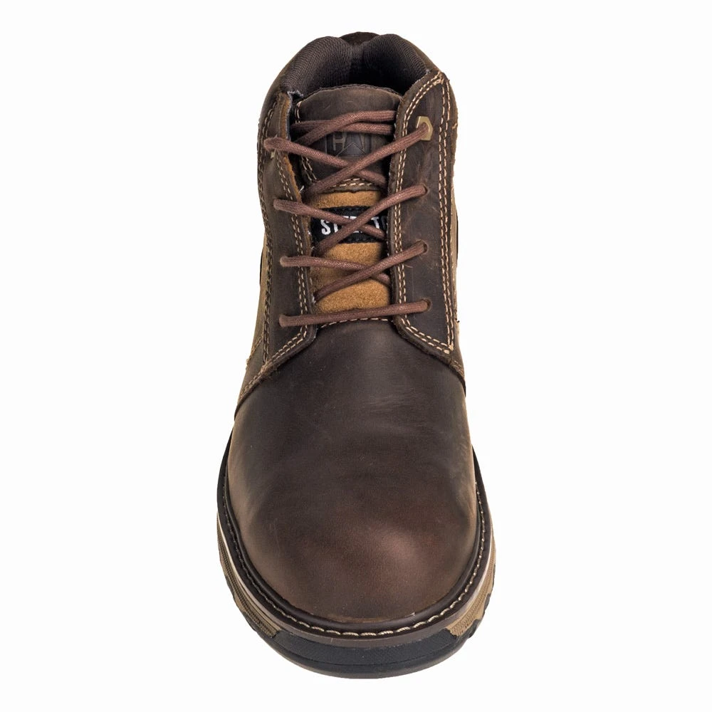 Caterpillar Shoes: Men's 90715 Steel Toe Parker ESD Dark Beige Chukka Work Shoes 4 Caterpillar Shoes: Men's 90715 Steel Toe Parker ESD Dark Beige Chukka Work Shoes - Image 2
