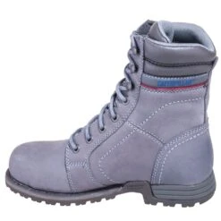 Caterpillar Boots: Women's 90565 Steel Toe Waterproof Grey Echo Work Boots -Work Shoe Store cat p90565 i 01