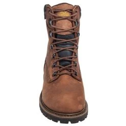 Chippewa Boots: Men's Brown 55069 Steel Toe Waterproof Insulated EH Work Boots -Work Shoe Store chippewa 55069 f 01